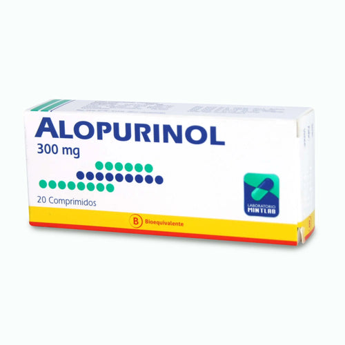 Alopurinol 300 mg 20 Comprimidos