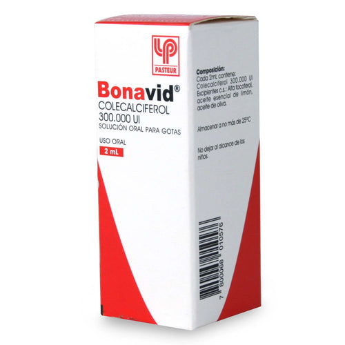 Bonavid Colecalciferol 300.000 UI Solucion Oral para Gotas 2 ml