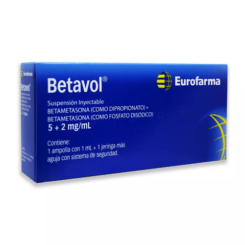 Betavol Betametasona 5 mg 1 Ampolla Inyectable