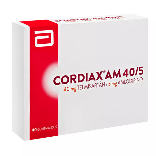 Cordiax 40/5 Telmisartan/Amlodipino 40 Comprimidos