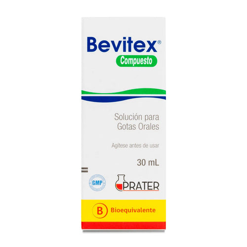Bevitex Compuesto Metamizol 300mg/ml Gotas Orales 30 ml