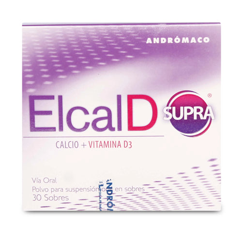 Elcal-D Supra Calcio/Vitamina D 800UI/1200mg 30 Sobres