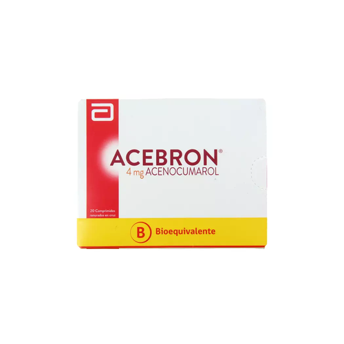 Acebron Acenocumarol 4 mg 20 Comprimidos