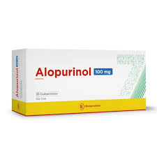 Alopurinol 100 mg 20 comprimidos