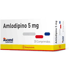 Amlodipino 5 mg 30 comprimidos
