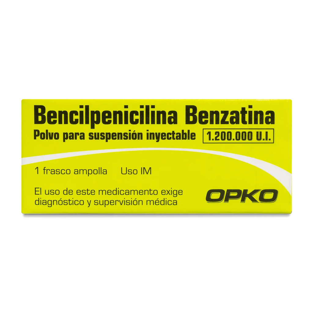 Bencipenicilina Benzatina 1.200.00 UI Frasco Ampolla