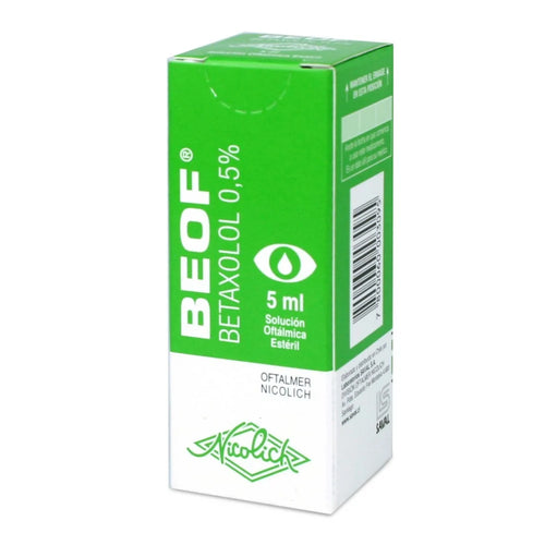 Beof Betaxolol 0.5% Solución Oftálmica 5 ml