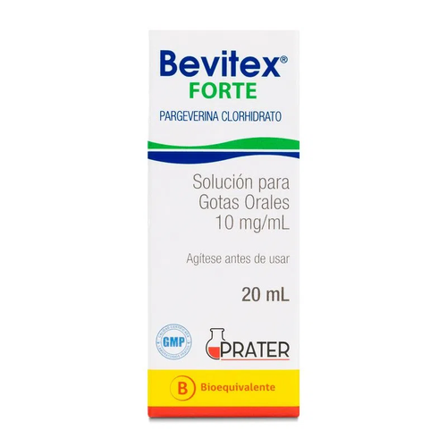 Bevitex Forte Pargeverina 10 mg Gotas 20 ml