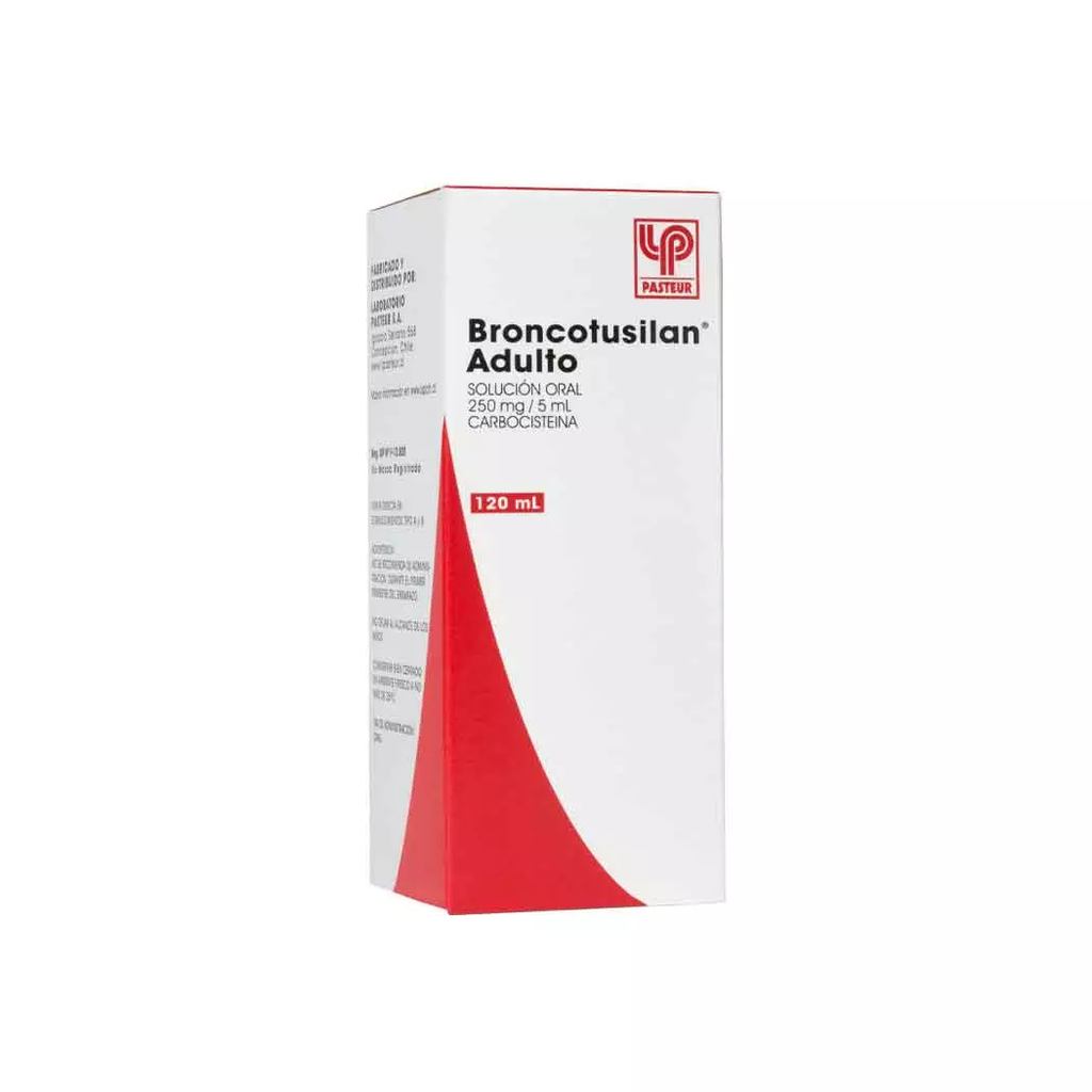 Broncotusilan Adulto Carbocisteína 250mg/5ml Solucion Oral 120 ml