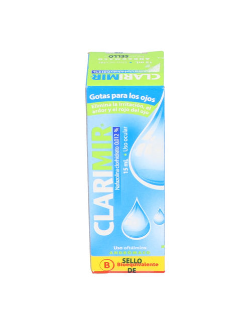 Clarimir Nafazolina 0,012% Solucion Oftalmica 15 ml