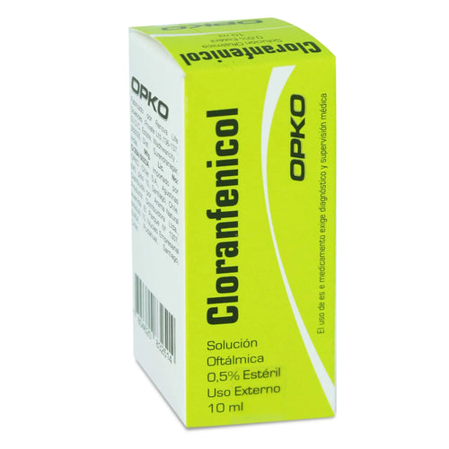 Cloranfenicol 0,5% Solución Oftálmica 10 ml