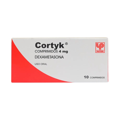 Cortyk Dexametasona 4 mg 10 Comprimidos