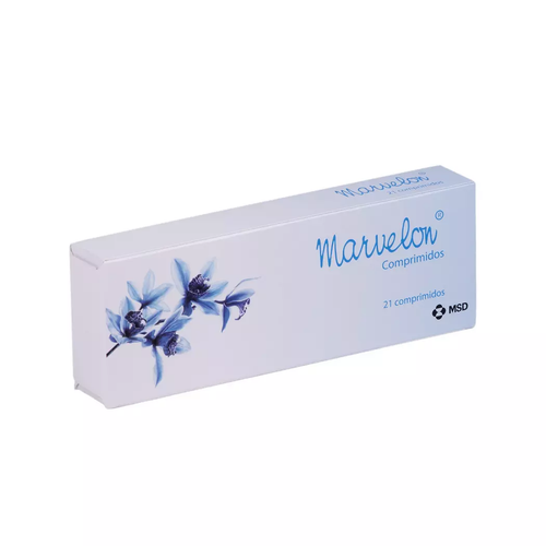 Marvelon 150mcg/30mcg 21 Comprimidos