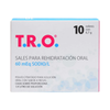 T.R.O. Sales Rehidratantes 60 mEq Sabor Fresa 10 Sobres