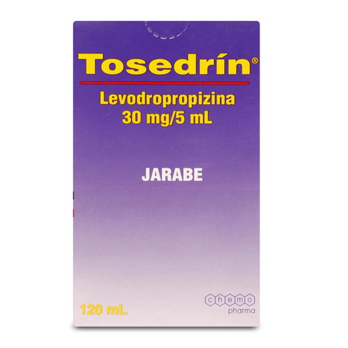 Tosedrin Levodropropizina 30mg/5ml Jarabe 120ml