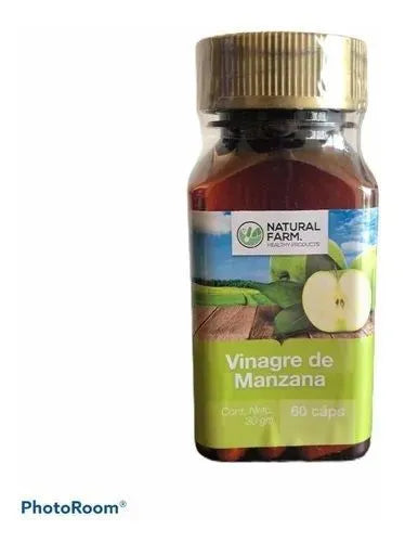VINAGRE DE MANZANA 60 CAP NF