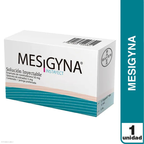 Mesigyna Noretisterona / Estradiol Inyectable 1 Jeringa Prellenada