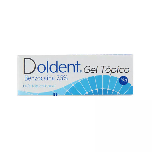 Doldent Benzocaina  7.5% Gel Topico Bucal 10 g