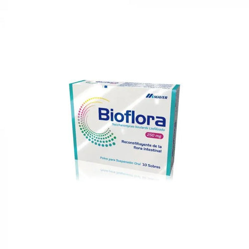 Bioflora Saccharomyces 250 mg 10 Sobres Suspension Oral