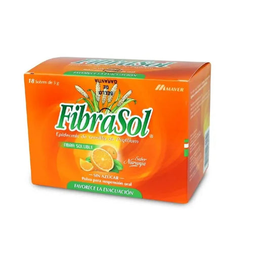 FIBRASOL NARANJA 68 % X 18 SOBRES POLVO PARA SUSPE