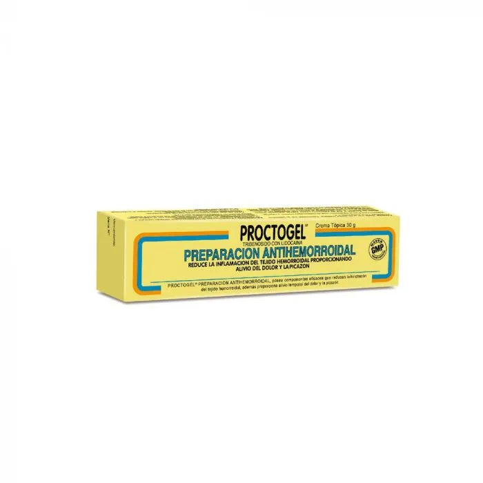 Proctogel  Tribenósido/Lidocaoina 5g/2g Crema Rectal 30 g
