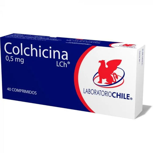 Colchicina 0.5 mg 40 Comprimidos