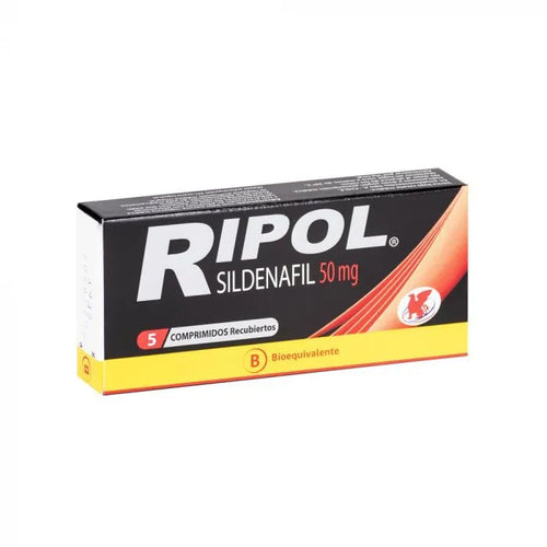 Ripol Sildenafil 50 mg 5 Comprimidos