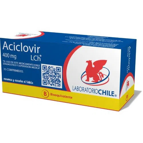 Aciclovir 400 mg 35 Comprimidos