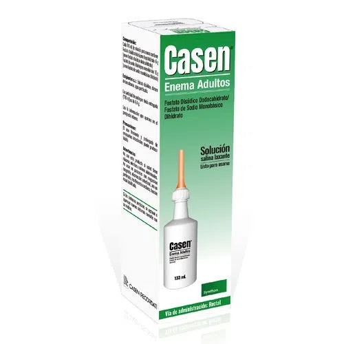 Casen Enema Fosfato De Sodio Adulto 133 ml