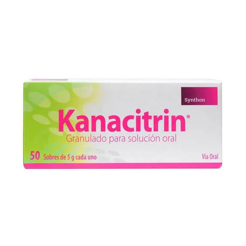 Kanacitrin Acido Citrico/Potasio Citrato 50 Sobres Granulado 250 g