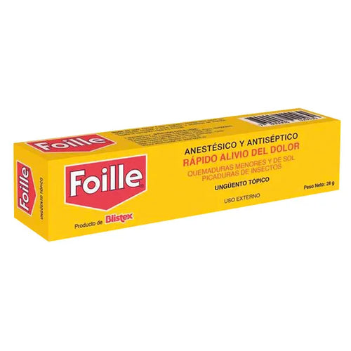 Foille Unguento Anestesico y Antiseptico 28 g