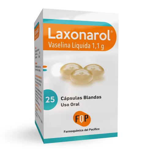 Laxonarol Vaselina 25 Cápsulas
