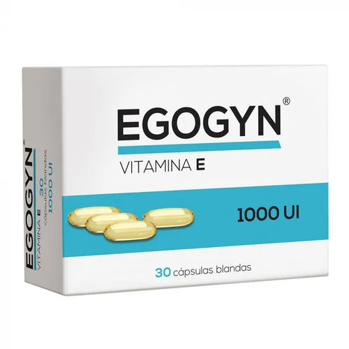 Egogyn Vitamina E 1000 UI 30 Capsulas Blandas