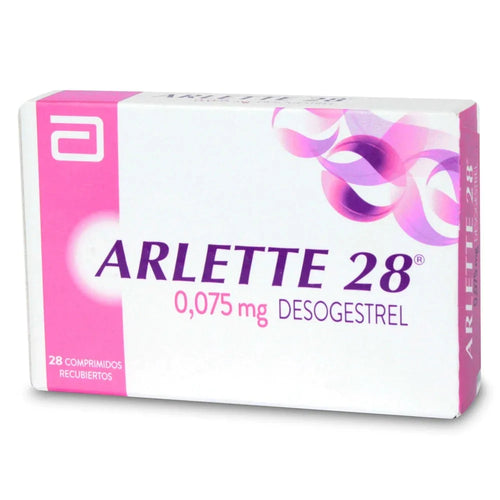 Arlette 28 Desogestrel 28 Comprimidos Recubiertos