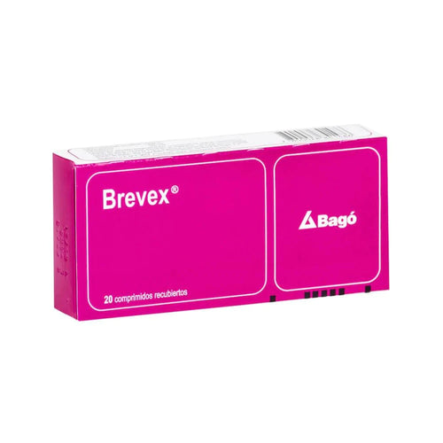 Brevex Clorzoxazona/Paracetamol 250mg/300mg 20 Comprimidos Recubiertos