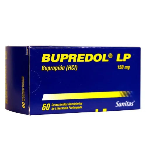 Bupredol LP Anfebutamona Clorhidrato 150 mg 60 Comprimidos