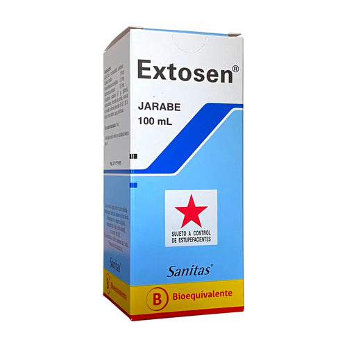Extosen Clorfenamina/Codeina/Pseudoefedrina Jarabe 100 ml