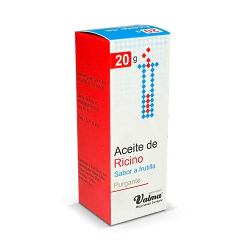 Aceite De Ricino Frutilla 20 g