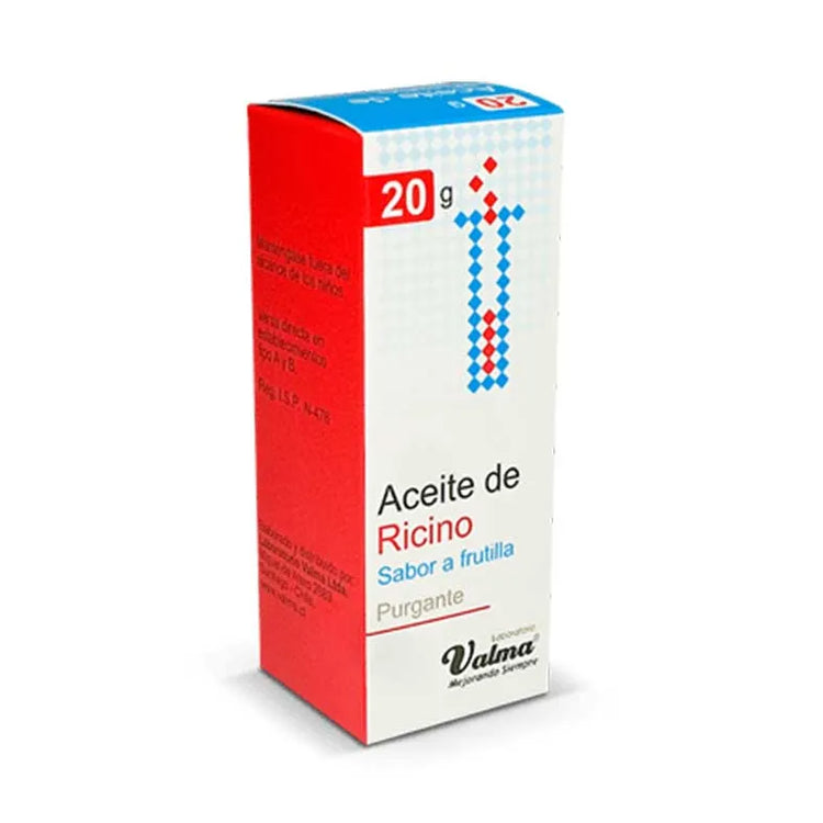 Aceite De Ricino Frutilla 20 g