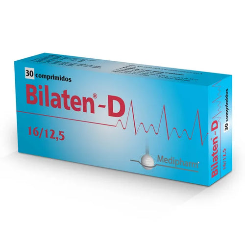Bilaten-D Candesartan/Hidroclorotiazida 16mg/12,5mg 30 Comprimidos