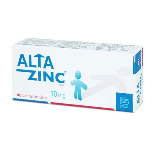 Altazinc Zinc 10 mg 40 Comprimidos