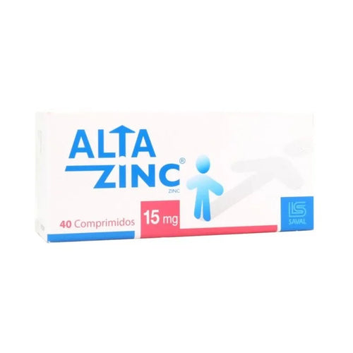 Altazinc Zinc 15 mg 40 Comprimidos
