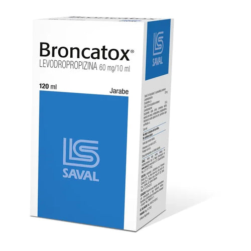 Broncatox Levodropropizina 60mg/10ml Jarabe 120 ml