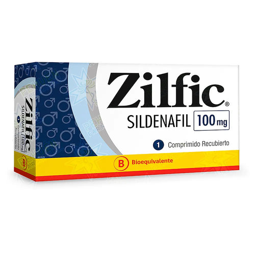 Zilfic Sildenafil 100 mg 1 Comprimido