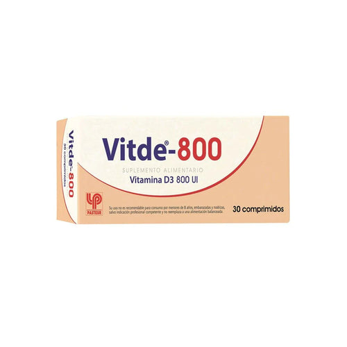 Vitde Vitamina D 800 UI 30 Comprimidos