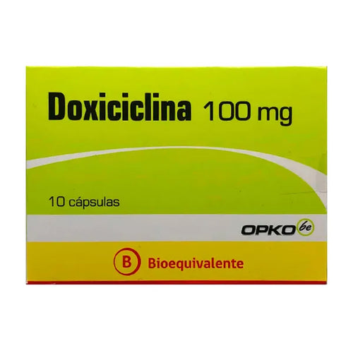 Doxiciclina 100 mg 10 Capsula
