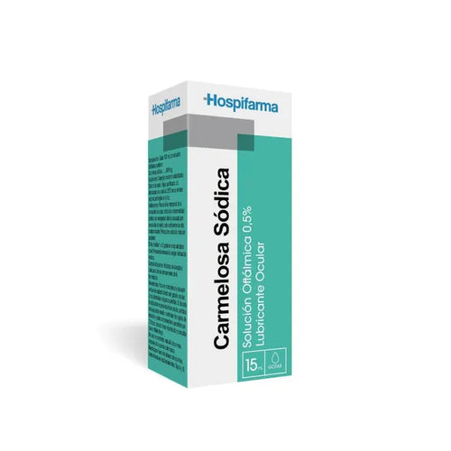 Carmelosa Sodica 0,5%  Solucion Oftalmica 15 ml