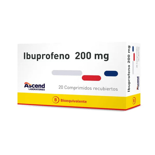 Ibuprofeno 200 mg 20 Comprimidos Recubiertos
