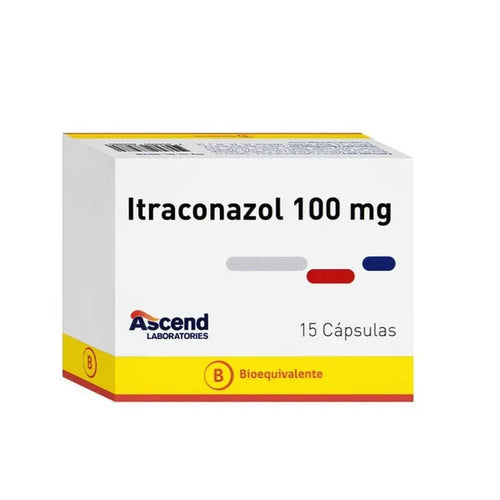Itraconazol 100 mg 15 capsulas
