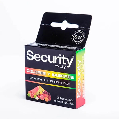 SECURITY COLOR SABOR X 3